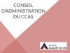 Présentation du Conseil d’Adminstration du CCAS 2020